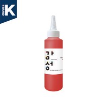 감성물감 140ml 낱색 스노우키즈 핑거페인트 유아물감 촉감놀이 미술놀이 물감놀이, 감성, 140(빨)