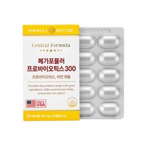 센트럴포뮬러 메가포뮬러 프로바이오틱스 300 60캡슐, 1개
