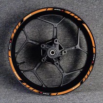 오토바이 부품스즈키 GSX-S750 오토바이 휠 허브 데칼 장식 세트 Gsxs 750 림 반사 방수 스티커, 03 3
