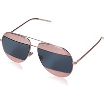 Dior Womens Split 59Mm Metal Aviator Sunglasses