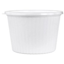 쿡앤락 사출 감자탕용기 특대 4.2L 백색 세트, 25개입, 1개