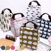 방수 에코 가방 보온 안감 보냉 우수한 린넨 소재 gistores*0020977It