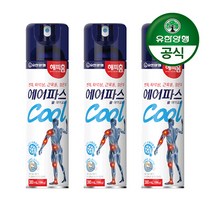 해피홈 에어파스 쿨 에어로솔 300ml, 1개입, 3개