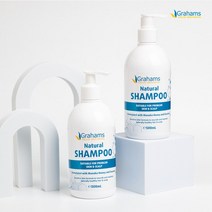 [그라함스] 내추럴 샴푸 500ml - 건조 민감성 두피 99%내추럴, 없음