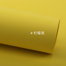 230-250g 엘로우 색상 특수 종이 스킨 톤 펄라이트 수제 판지 만들기 재료 고품질 두꺼운 대형 용지, (26.5x38cm) 레몬 옐로우 20장