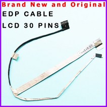 노트북부품 노트북수리 새로운 Lapotp LCD 케이블 MSI MS175A EDP 화면 비디오 디스플레이 K1N-3030013-H39, 한개옵션0