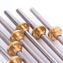 3D프린터 CNC 3D 프린터 리드 나사 8mm 1mm THSL3008D 사다리꼴 Length1001000mm, 150mm+Pitch 2mm Lead 8mm