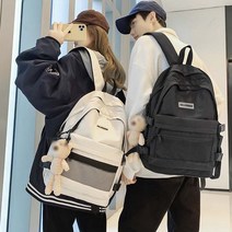 초등 고학년 책가방 초등 학생 학교 책가방 블랙 아이보리 입학 선물 가방 새학기 신학기 고학년 4학년 5학년 6학년 여자 남자 여아 가벼운 가방 튼튼한가방