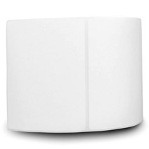 OfficeSmart Labels ZR1400300 - 10.2 x 7.6cm(4 x 3인치) 탈착식 직접 열전사 라벨 Zebra 프린터와 호환 (롤 4개 화이트 롤 당 라벨, 1 Inch Core - 4 x 3 - Prime -