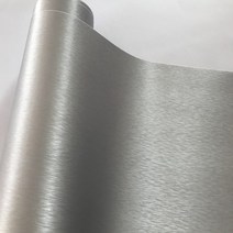자동차래핑 3m랩핑지 50cmx300cm 실버 닦았 알루미늄 비닐 랩 공기 방출 거품, 은, 10cm x 152cm