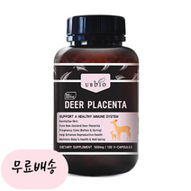 [유비바이오]-M2-ubbio 디어 플라센타 사슴태반 120개입 여성용