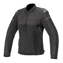 Alpinestars 여성용 Stella T-GP Plus R v3 에어 재킷 (스몰) (블랙/화이트/틸), Black/Black_Medium