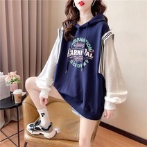 L.ONLINE SHOP여성 후드티 맨투맨 티셔츠 루즈핏 레이어드 mby47 후드티 후드집업 후드코트 힙합패션