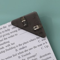 파일 꽂이 케이스 철 a3 a4 문서정리 아코디언1Pc 플라스틱 종이 파일 클립 삼각형 씰링 데이터 책 코너 보, 19 5pcs B-06