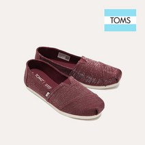 탐스 슈즈 알파가타 클라우드바운드 글리터 BURGUNDY