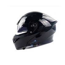 블루투스 헬멧 시스템 풀페이스 오토바이헬멧 경량 일체형 바이크 하이바 3XL, 5_블랙+투명쉴드+3종세트포함