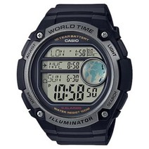 카시오 AE-3000W-1A 전자 디지털 방수 학생 군대 시계