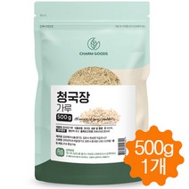 청국장 가루 국산 콩 100% 대두 청국장균 발효 분말 500g, 1개