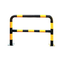 스틸 U 볼라드 B형 100파이 앙카식 / 바리케이트 충돌보호대 볼라드제작 설치