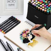 케이벨류 컬러 마카펜 60색 80색, 컬러마카펜_80색