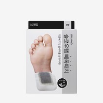 슬로우랩 빼독패치 무향 수액시트 발패치 풋팩, 2개, 10매입