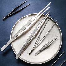 다육맘 SUS304 고급형핀셋, 20cm곡선형
