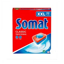 Henkel Somat Classic XXL 헨켈 소마트 클래식 식기세척기 고체 세제 77탭 1.35kg
