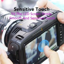 사생활보호필름 갤럭시 아이폰 호환 사생활필름 필림 BMPCC 4K amp 6K 카메라 보호 유리 화면 2pcs 블랙 매직 디자인 포켓 시네마 강화유리, [02] for BMPCC 4K