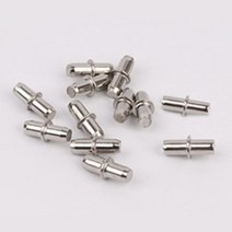 선반다보 피스 책장 고정용 볼트 12개 스틸 철제 나사 스틸 실버, 5x16mm