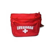 LIFEGUARD 공식 라이선스 힙 패니 웨이스트 팩 조절 가능한 스트랩 클립 포함