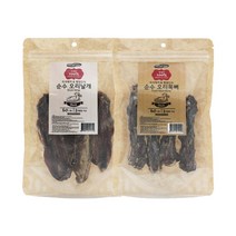 펫더맨 순수 오리날개 오리목뼈 60g 강아지 수제간식, 오리날개 60g, 1개