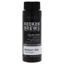 REDKEN샴푸레드켄 브루스 맨 컬러 카모 미디엄 ASH 1 x 60ml, 한개옵션0