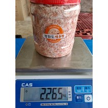 [물섞지 않은 100%참새우젓] 정량2kg 가득담은 강화직송 참새우젓 추젓 상급 2kg