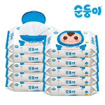 순둥이 프리미엄 무향 (엠보싱) 캡형 70매 10팩 (NC-01)