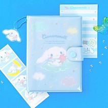 산리오 캐릭터즈 휴대하기 쉬운 인생컷 포토카드 다이어리 시나모롤