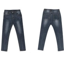 남성 데일리 그레이 진청바지 데님 팬츠 바지 켈 슬림
