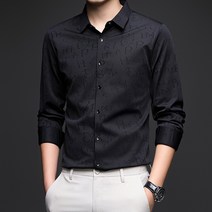 봄가을 남성 긴팔 터틀넥 셔츠 비즈니스 캐주얼 남방 셔츠 레깅스
