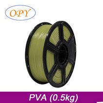 PVA 필라멘트 1.75mm 0.5kg 100g 10m 수용성 폴리 비닐 알코올 세척 가능 인쇄 지원 재료 PLA 용, 05 PVA (0.5kg)