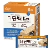 빙그레 tft 더단백 마일드바 아몬드쿠키 9p, 450g, 8개