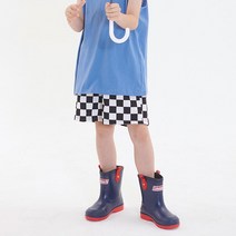 스케치체크반바지