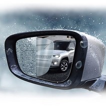 사이드미러 발수코팅필름 올뉴 i30 CW GD 신형 엑센트, 앞문 윈도우용 1세트 - 사각 250x200, 2번-뉴i30GD(11년10월-16년)