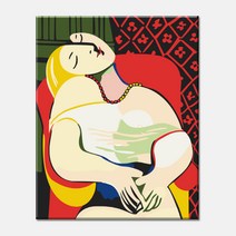 모모픽스페인팅 DIY명화그리기 40x50cm, 피카소의 꿈