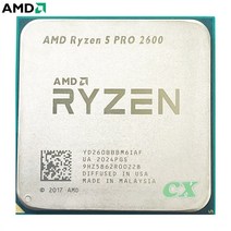 pc부품 AMD Ryzen 5 PRO 2600 3.4 GHz 6 코어 12 CPU 프로세서 YD260BBBM6IAF 소켓 중고 라이젠, 한개옵션0