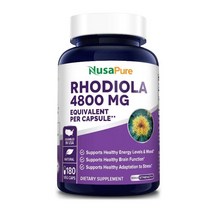 Nusapure - Rhodiola 누사퓨어 홍경천 로디올라 4800mg 180정