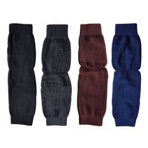 기모 롱 레그워머 방한 무릎보온 등산 골프 필라테스 요가 발레, 블루, Free