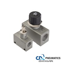 유량조절 스피드 컨트롤러 유공압 에어 원터치 피팅 밸브 NSFF 타입, NSFF 03, 1개