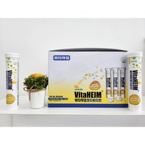 발포 종합비타민 비타하임 멀티비타민 20정 12개입 (오렌지맛)