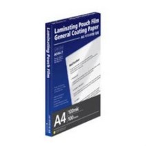 라미네이팅 A4 사이즈 코팅 필름 100mic 100입, 본상품선택