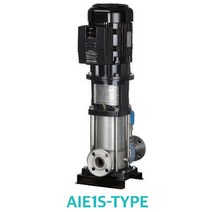 AIE1S-30903-3T 삼상380V 고효율 개별인버터 부스터펌프 3마력 양정98M 구경32mm 양수량 110LPM (76M) 부스타