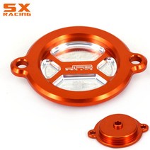 오토바이 CNC 오일 필터 클리너 캡 커버 KTM SXF XCF 450 EXC XCW 500 DUKE RC 25 R ENDUOR SMC 200, 한개옵션0